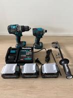 Makita HP001G + TD001G + 3x 2.0Ah XGT 40V batterijen + oplad, Ophalen of Verzenden, Zo goed als nieuw, Boor- en Schroefmachine