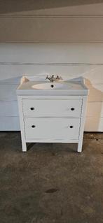 Meuble de salle de bain avec lavabo, Maison & Meubles, Moins de 100 cm, Meuble lavabo, Enlèvement, Utilisé