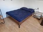 Ikea-bed ENGAN, Gebruikt, Bruin, 140 cm, Hout