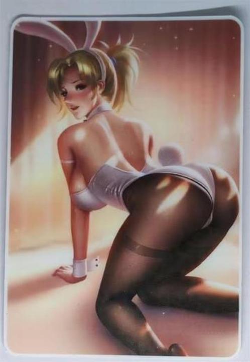 Sexy Anime Bunny Girl Doujin Waifu Trading fan Card, Collections, Cinéma & Télévision, Neuf, Envoi