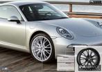 Nieuw 20 inch Zilver Mak Rennen Porsche 991  Breedset, Autos : Pièces & Accessoires, Pneus & Jantes, Jante(s), 20 pouces, Enlèvement ou Envoi