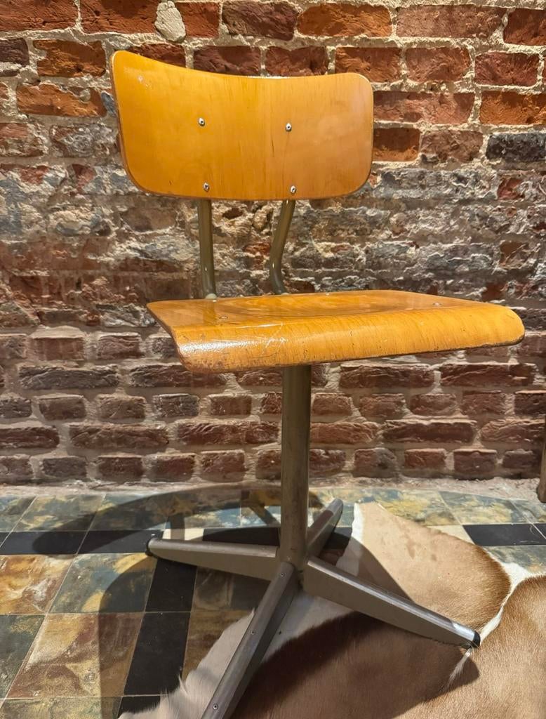 Vintage Draaistoel, Huis en Inrichting, Bureaustoelen, Bureaustoel, Ophalen