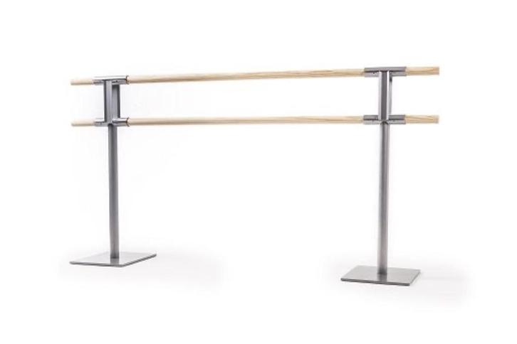 PETRA FREESTANDING PORTABLE DOUBLE BALLETBARRE, Sport en Fitness, Dansen, Nieuw, Overige typen, Ophalen of Verzenden