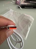 Câble pour charger GSM Xiaomi usb c charge rapide 10 amp 1m, Zo goed als nieuw
