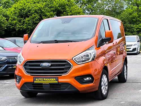Ford Transit Custom 2.0TDCI 130CV B.AUTO DOUBLE CABINE 5PL T, Auto's, Ford, Bedrijf, Transit, ABS, Adaptive Cruise Control, Airbags