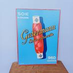 Kartonnen reclame van Gutermann - gezeefdrukte ondersteuning, Ophalen of Verzenden, Gebruikt