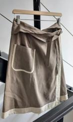 Dries Van Noten wikkelrok beige écru taille 80cm, Maat 38/40 (M), Beige, Ophalen of Verzenden, Zo goed als nieuw