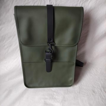 Rains mini green., Handtassen en Accessoires, Tassen | Rugtassen, Ophalen of Verzenden, Nieuw