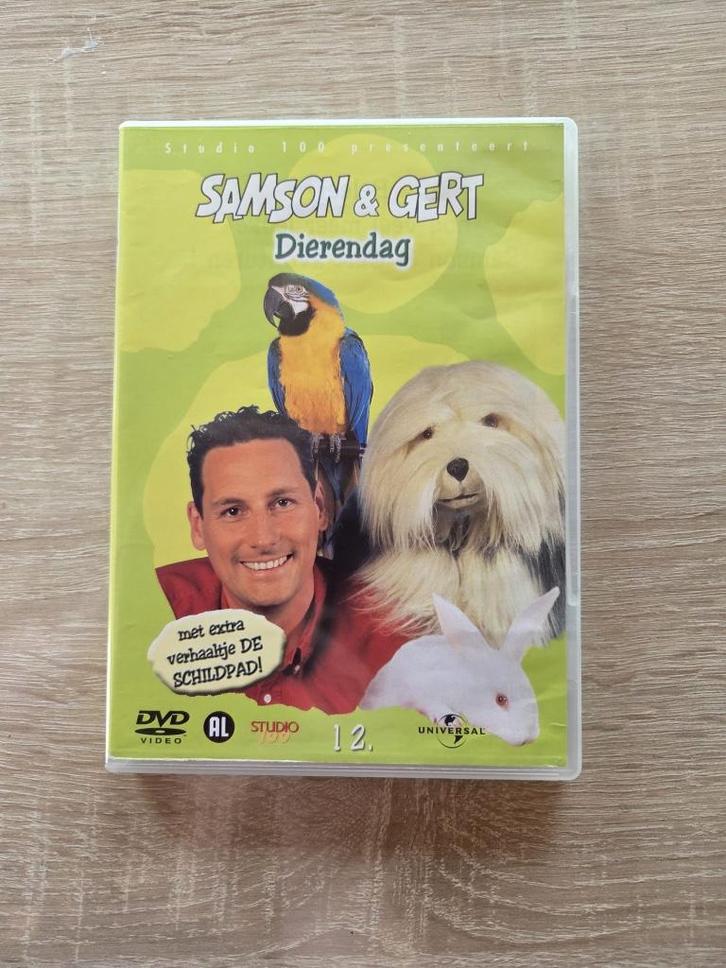 Samson en Gert - dierendag, Cd's en Dvd's, Dvd's | Kinderen en Jeugd, Gebruikt, Alle leeftijden, Ophalen of Verzenden