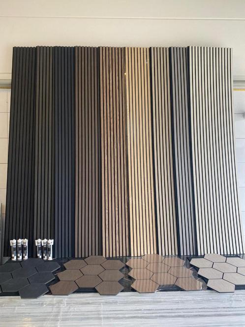 Akoeshtische Panelen 260x60cm 21mm voor Groothandel, Doe-het-zelf en Bouw, Platen en Panelen, Nieuw, Hout, 20 tot 50 mm, Ophalen of Verzenden