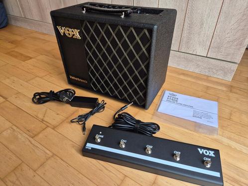Vox VT20X - Ampli combo hybride + Footswitch, Muziek en Instrumenten, Versterkers | Bas en Gitaar, Zo goed als nieuw, Gitaar, Minder dan 50 watt