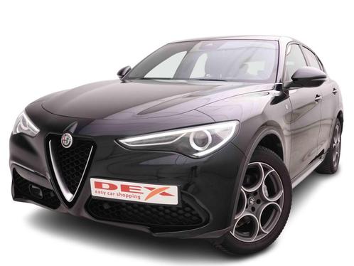 ALFAROMEO Stelvio 2.0 Turbo AT8 Q4 Ti + Leather + Navi + Key, Auto's, Alfa Romeo, Stelvio, ABS, Airbags, Airconditioning, Boordcomputer