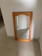 Spiegel met grenen omlijsting, Huis en Inrichting, Woonaccessoires | Spiegels, Ophalen, Zo goed als nieuw
