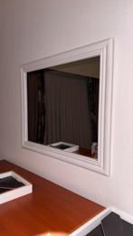 Witte Rechthoekige Spiegel, Ophalen, Gebruikt, Minder dan 100 cm, Rechthoekig