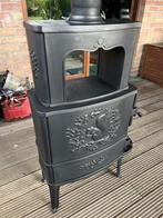 Poêle à bois design, Huis en Inrichting, Kachels, Ophalen, Houtkachel, Zo goed als nieuw, Vrijstaand