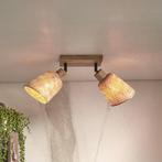 Good & Mojo plafondlamp/spot bamboe naturel, Ophalen of Verzenden, Nieuw, Hout, Bohemian