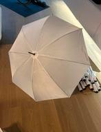 20 witte paraplu's (trouw / wedding), Ophalen, Zo goed als nieuw, Wit