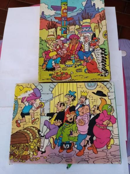 Lot Jommeke - puzzels, strips - 1€/stuk, Livres, BD, Utilisé, Plusieurs BD, Enlèvement ou Envoi