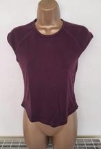 Knappe Aubergine Top met Superkorte Mouwen 36/38, Kleding | Dames, Overige kleuren, Somewhere, Ophalen of Verzenden, Zo goed als nieuw