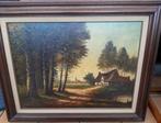 Schilderij L.Blondeel, Ophalen