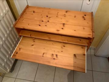 Bureau en sapin, Enlèvement, Utilisé
