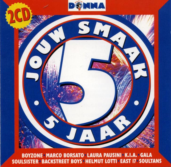 2-CD-BOX * 5 Jaar Donna - Jouw Smaak, Cd's en Dvd's, Cd's | Pop, Ophalen of Verzenden