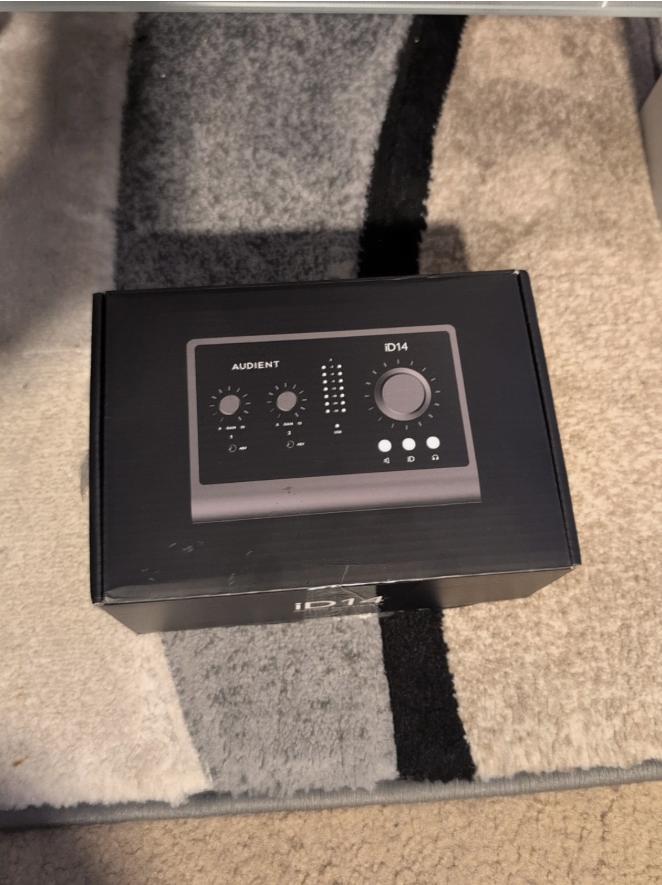 Audient iD14 MKII 2-kanaals USB-audio-interface, Audio, Tv en Foto, Professionele apparaten, Zo goed als nieuw, Audio, Ophalen of Verzenden
