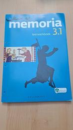 Geschiedenis - Memoria 3.1 Leerwerkboek, Boeken, Ophalen of Verzenden, Zo goed als nieuw, Geschiedenis, Pelckmans