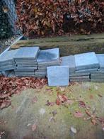 Blauwe hardsteen tegels getrommeld, Doe-het-zelf en Bouw, Tegels, Ophalen, Zo goed als nieuw, Hardsteen