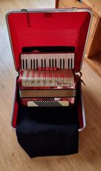 Hohner Concerto III in uitmuntende staat met garantie 72 bas, Muziek en Instrumenten, Accordeons, Ophalen of Verzenden, Hohner