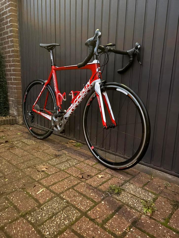 Koersfiets Thompson (Carbon), Fietsen en Brommers, Fietsen | Racefietsen, Zo goed als nieuw, Overige merken, 15 tot 20 versnellingen