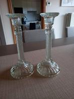 2 oude kandelaars, Antiek en Kunst, Ophalen of Verzenden