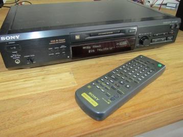 Minidisc Deck SONY MDS-JE520 - werkt perfect beschikbaar voor biedingen