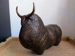Bronze massif. Bison américain., Antiquités & Art, Art | Objets design, Enlèvement ou Envoi