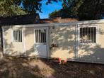 Werfcontainer/bureelcontainer 9*3m, Ophalen, Gebruikt