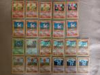 43 pokemon kaarten uit Base en Fossil set, Ophalen of Verzenden, Gebruikt, Meerdere kaarten