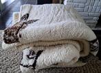 nouvelle couverture en laine mérinos, Maison & Meubles, Chambre à coucher | Linge de lit, Deux personnes, Beige, Couverture ou Couette