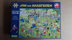 Puzzel Jan van haasteren Hondenparcours 1000 st, Hobby en Vrije tijd, Ophalen of Verzenden, Zo goed als nieuw