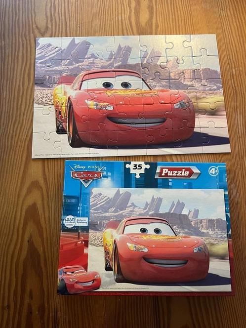Complete puzzel-Cars-Disney-35 stuks-4 jaar, Kinderen en Baby's, Speelgoed | Kinderpuzzels, Zo goed als nieuw, 4 tot 6 jaar, 10 tot 50 stukjes