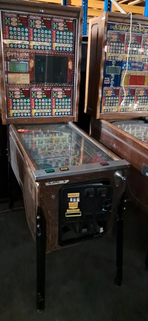 Partij van 10x SIRMO bingo's, Verzamelen, Automaten | Gokkasten en Fruitautomaten, Zo goed als nieuw, Ophalen