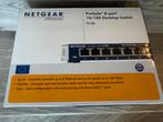 Netgear pro safe 8-port switch, Computers en Software, Ophalen of Verzenden, Zo goed als nieuw