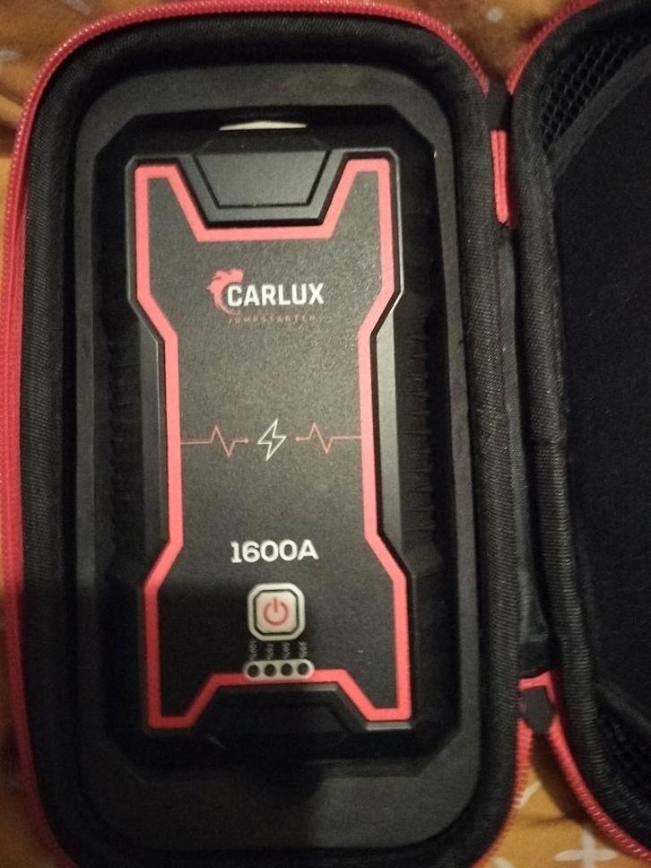 CARLUX Jumpstarter 1600A – Startbooster + powerbank, Auto diversen, Jumpstarters, Zo goed als nieuw, Ophalen of Verzenden