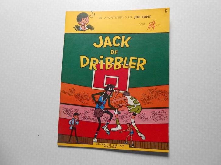 Jim lont volledige reeks 1/12  1966/1969 1 ste druk., Boeken, Stripverhalen, Gelezen, Complete serie of reeks, Ophalen of Verzenden