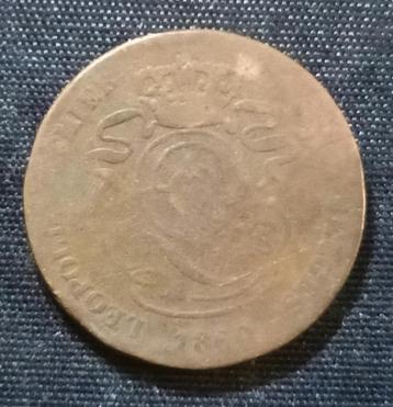2 cent 1860 FR - Leopold I beschikbaar voor biedingen