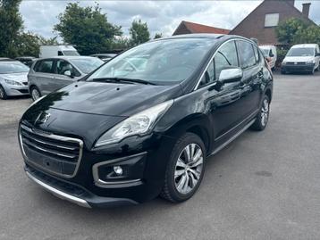 Peugoet 3008 DIESEL 1.6 EU 5b, Auto's, Peugeot, Euro 5, 4 cilinders, Zwart, Bedrijf