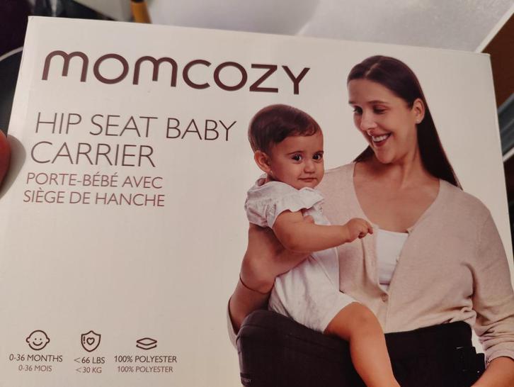 Porte-bébé avec siège de hanche de la marque Momcozy., Kinderen en Baby's, Babydragers en Draagdoeken, Zo goed als nieuw, Draagzak