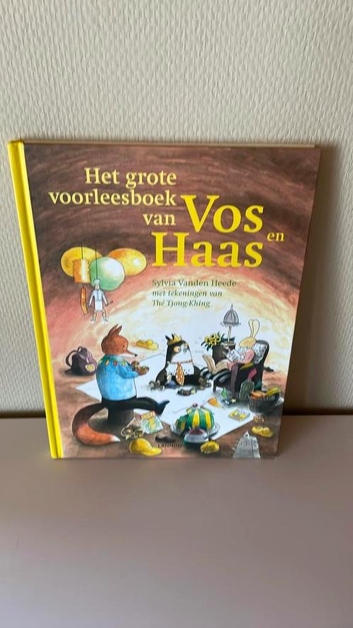 Sylvia Vanden Heede - Het grote voorleesboek van Vos en Haas, Livres, Livres d'images & Albums d'images, Comme neuf, Enlèvement ou Envoi