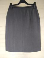 Jupe droite grise + élastique, marque Claude Arielle, T42, Gris, Enlèvement, Claude Arielle, Taille 42/44 (L)