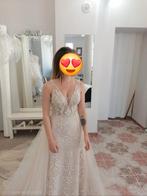 NOUVELLE robe de mariée avec jupe amovible, Enlèvement ou Envoi, Neuf, Beige, Robe de mariée
