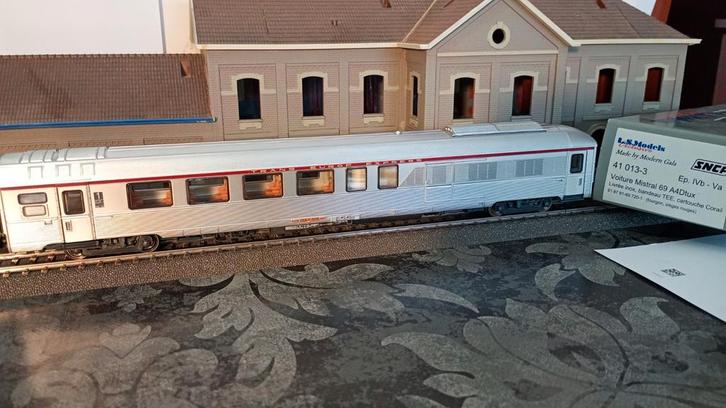 Sncb SNCF LS models 41013-3 TEE 69 Mistral, Hobby en Vrije tijd, Modeltreinen | H0, Ophalen of Verzenden